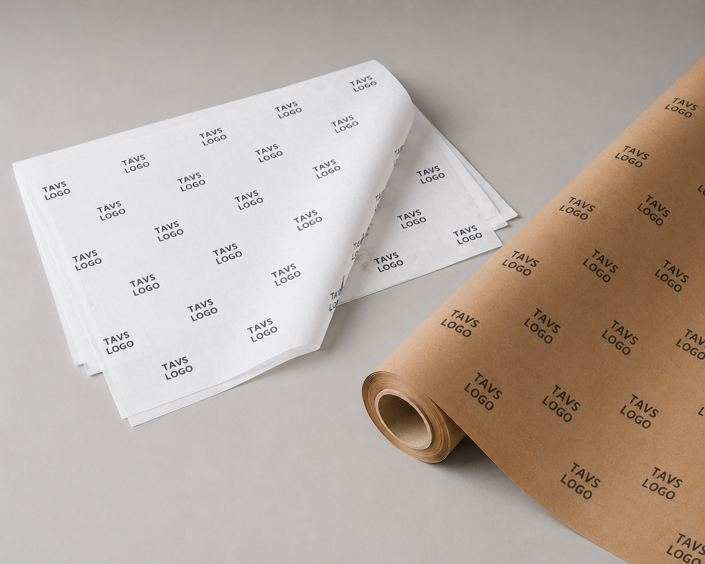 Custom wrapping and packing paper